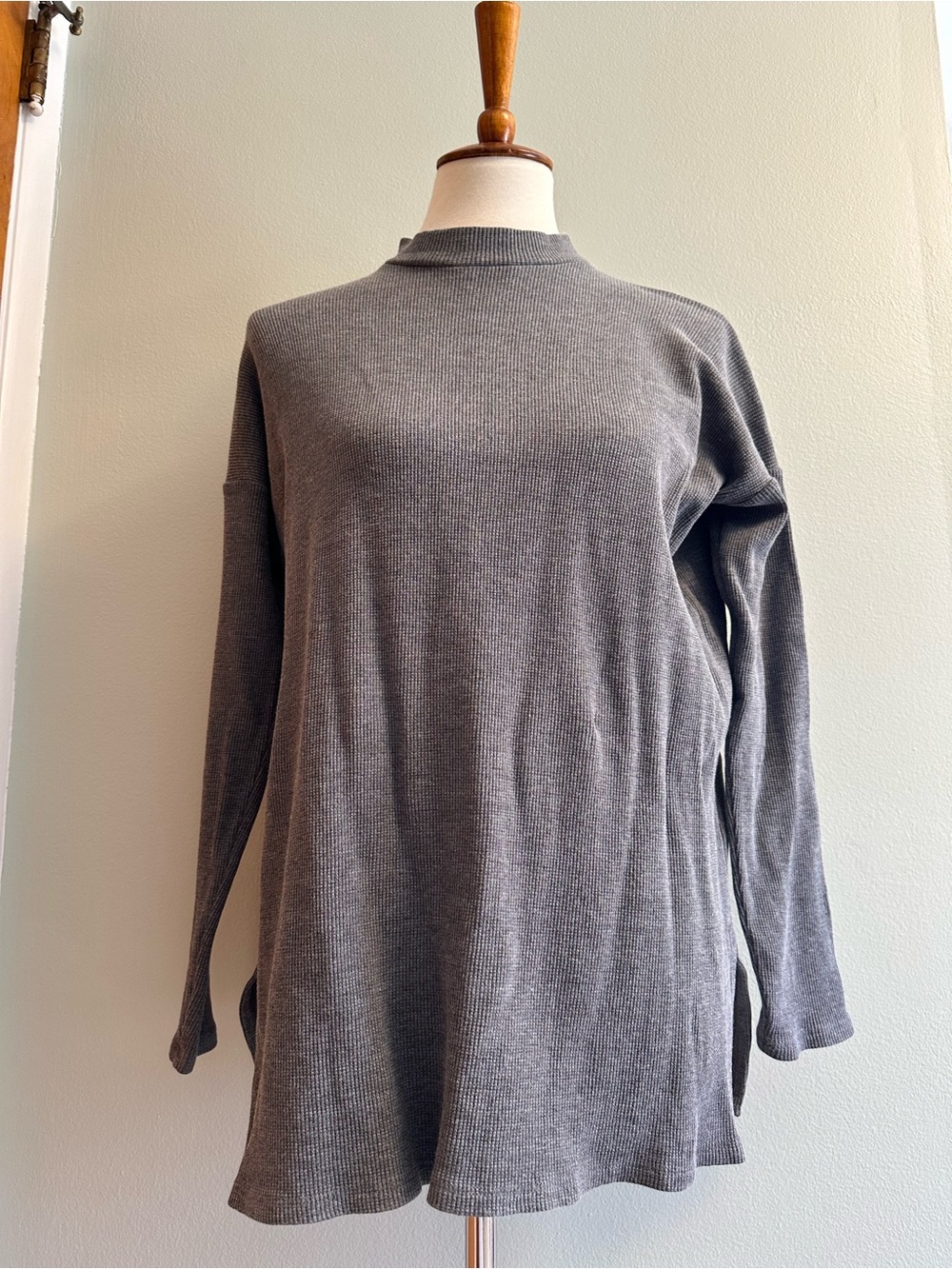 Eileen Fisher Ribbed Mockneck Sweater